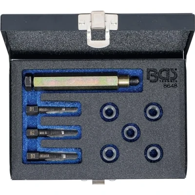 Imagen de BGS 8648 Juego de reparación para roscas calentadores M9 x 1,0 mm