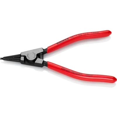 Imagen de Knipex Alicate para arandelas de sujeción en ejes negro atramentado, recubiertos plástico 140 mm 46 11 G2