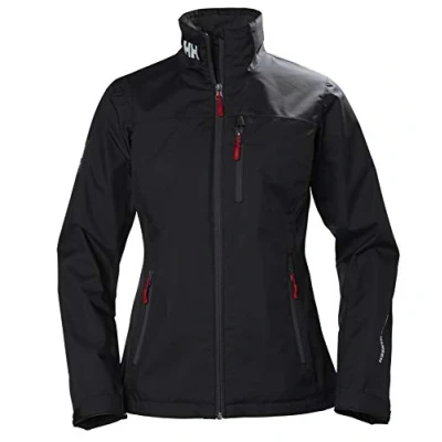 Imagen de Helly Hansen Mujer Chaqueta Crew Midlayer, S, Negro