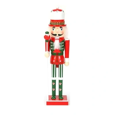 Imagen de caoxhenr adornos de Navidad, figuras Navidad madera, cascanueces soldado para decoración