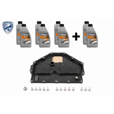 Imagen de VAICO V45 0189 XXL Kit piezas, cambio aceite caja automática con junta cant. de para descarga aceite, filtro, tornillos