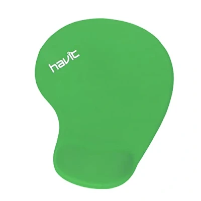 Imagen de havit Alfombrilla para Raton Mouse Pad con Apoyo MUÑECA Neopreno PORTATIL (Verde)