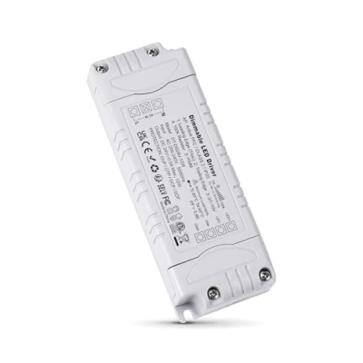 Imagen de REYLAX Transformador LED 24V Regulable 12W 0.5A TRIAC &amp; 0 10V&amp;1 10V PWM Resistencia de 100k 220V Dimmable Voltaje Constante Fuente Alimentación Bajo