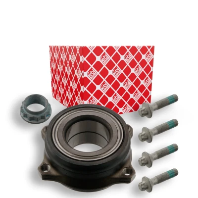 Imagen de FEBI BILSTEIN 28678 Juego de cojinete rueda Eje trasero izquierda, trasero, derecha con material fijación 91 Rodamiento SEAT: Ibiza 3