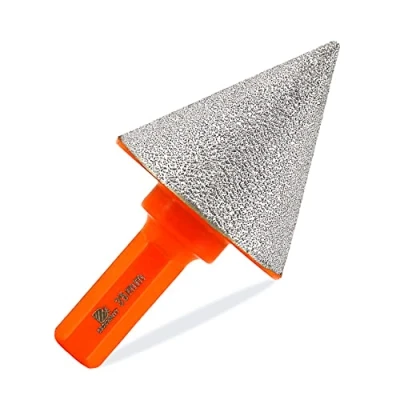 Imagen de Fresa de Diamante 35mm BRSCHNITT con mango hexagonal para ampliar recortar dar forma a los agujeros existentes Granito Mármol Porcelana Azulejos