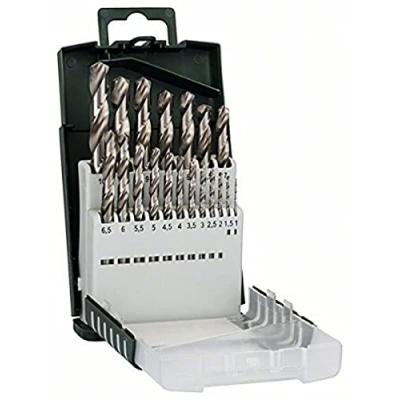 Imagen de BOSCH 2609255132 Set de bricolaje: 19 brocas HSS G: Gripbox