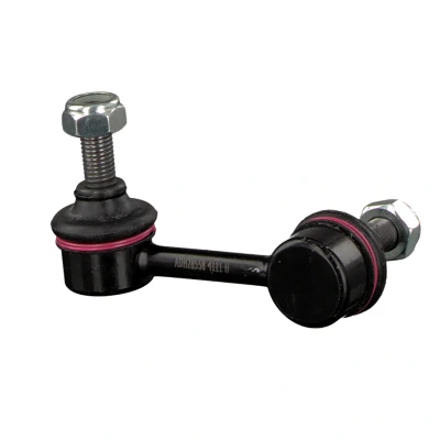 Imagen de FEBI BILSTEIN 42095 Bieleta de suspensión Eje delantero, izquierda 70 M10 x 1,25 con tuerca autofijadora Acero negro HONDA: CIVIC 8