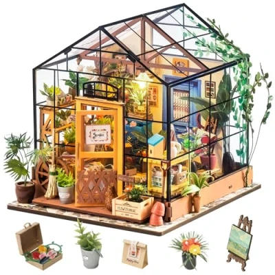 Imagen de Rolife DIY Casa en Miniatura para Adultos de Flores Cathy Kits Construcción Modelos Casas Muñecas Regalos Cumpleaños Mujeres y Niñas