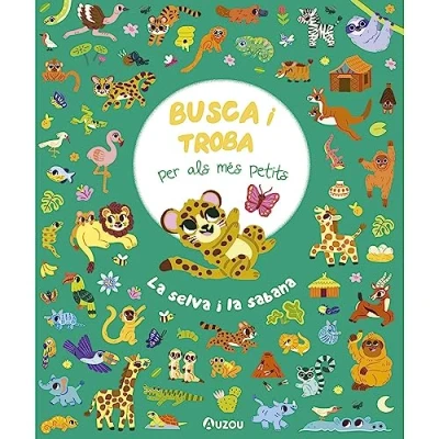 Imagen de Busca i troba per als més petits. la selva sabana.