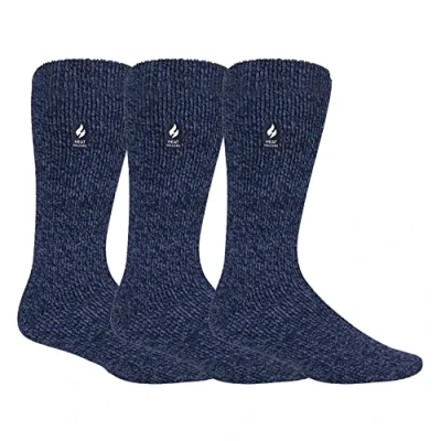 Imagen de HEAT HOLDERS 3 Pares Hombres Calcetines Termicos Invierno Grueso Dormir Multipack (39 45, Mezclilla)
