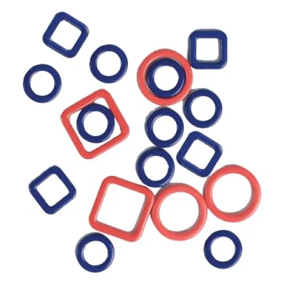 Imagen de KnitPro Stitch Markers, Mixto, Assorted