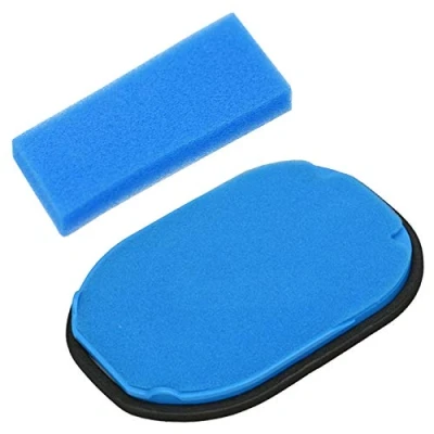 Imagen de SPARES2GO Filtros compatibles con Dyson DC16 lavables pre motor + almohadillas de escape posmotor, color azul