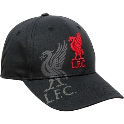 Imagen de Liverpool FC Obsidian Mass MVP Premiership Team Gorra, Negro, Taille unique