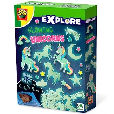 Imagen de SES Creative Unicornios Brillantes, Multicolor, Small (25128)