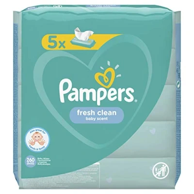 Imagen de Pampers Toallitas húmedas Fresh Clean 5 x