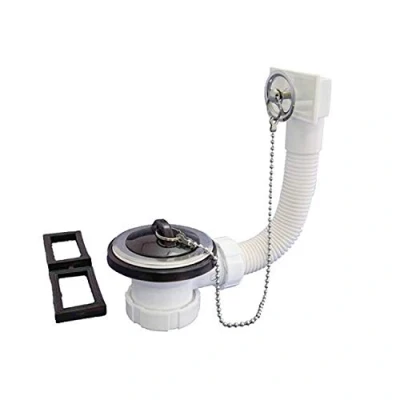 Imagen de WOLFPACK LINEA PROFESIONAL Valvula Fregadero T 68 / Ø70 mm. 1 1/2&quot; Con Rebosadero