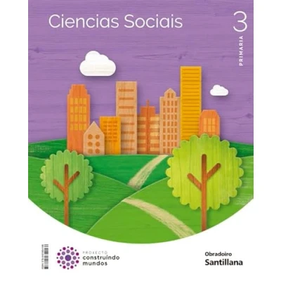 Imagen de C.Sociales 3Prm CM gllg 9788491854166 (CONSTRUYENDO MUNDOS)