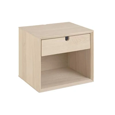 Imagen de AC Design Furniture Lena Mesilla de Noche, ingeniería Material Madera Roble, 6