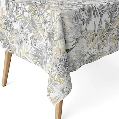 Imagen de MARTINA HOME Mantel RESINADO Danubio Gris 240X140 CM