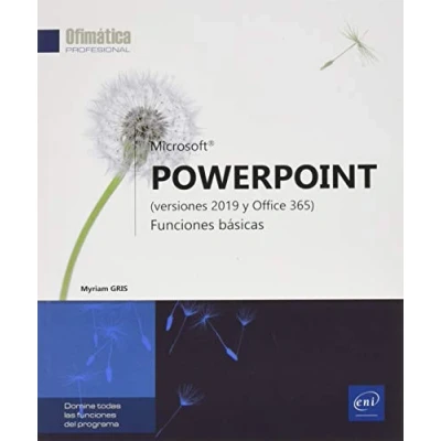 Imagen de PowerPoint (versiones 2019 y Office 365) Funciones básicas (Ofimática Profesional)