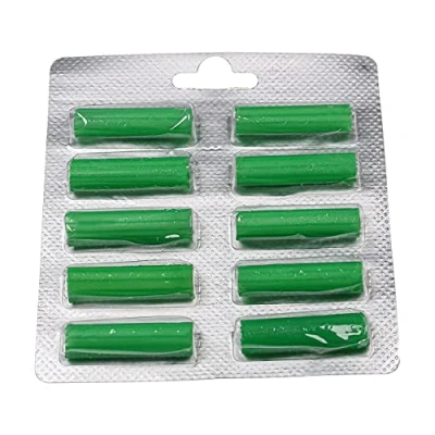Imagen de vhbw 10x barrita aromática universal para aspiradora por ej. compatible con Miele, Vorwerk, Bosch, Siemens Sticks desodorantes, bosque, verde