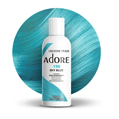 Imagen de Adore Shining Tinte semipermanente para el cabello, azul cielo 196