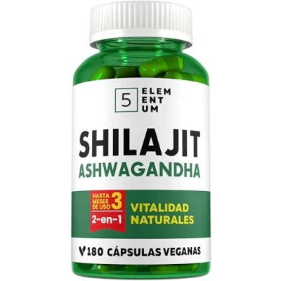 Imagen de Cápsulas de Shilajit Mumijo 1000mg por Dosis Diaria, Original del Himalaya, 180 Testadas en Laboratorio