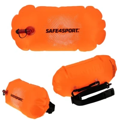 Imagen de SAFE4SPORT BasicSwimmer boya inflable de seguridad para nadar natación ligera