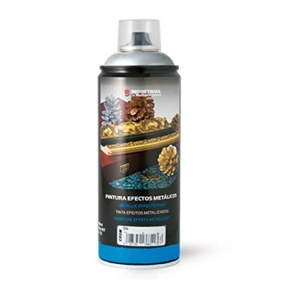 Imagen de Montana Colors MTN Industrial Spray Plata Cromada 400ml con Efectos Metálicos, Cromada, 400 ml