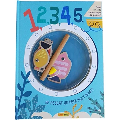 Imagen de 1,2,3,4,5...He pescat un peix molt bonic (LLIBRE JOC DE PESCA)
