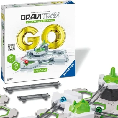 Imagen de Ravensburger GraviTrax GO Explosive, Set de Inicio, Sistema Canicas, Juego Creativo y Educativo STEM, para Adultos Niños 8+ Años, Compatible con Starter Set, 39 Piezas