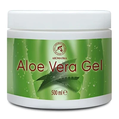 Imagen de Gel de Aloe Vera 500ml Calmante para Todo Tipo Piel Barbadensis Cuidado Natural la y el Cabello Refrescante e Hidratante Rostro Cuerpo
