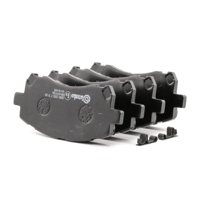 Imagen de BREMBO P 78 010 Juego de pastillas freno con avisador acústico desgaste sin accesorios SUBARU: Impreza II Berlina, Outback III, I Coupé