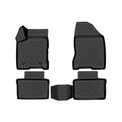 Imagen de Element EXP.ELEMENT3D02411210k Alfombrillas de Goma Antideslizante Premium 3D Personalizadas para Mercedes GLE Class, Coupe 2015 2019, 4 Unidades, Color Negro, Personalizado