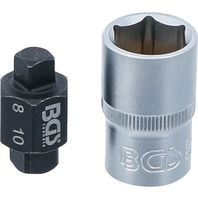 Imagen de BGS 8991 Vaso para tapones de drenaje aceite cuadrado 8 mm / 10