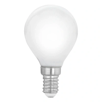 Imagen de EGLO Bombilla LED E14 P45 4W, blanco cálido, opalino