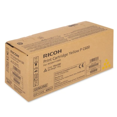 Imagen de Ricoh type P C600 toner amarillo (original)