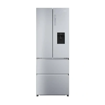 Imagen de Haier FD 70 Series 5 HFR5719EWMG Frigorífico Puerta Francesa, Dispensador Agua, Cajones Direct Access, Circular AirFlow, Motor Inverter, My Zone, Total No Frost, 70x190 cm, 444L, Luz LED, Inox