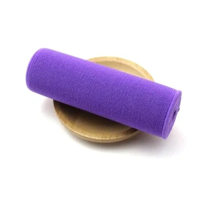 Imagen de Banda elástica de Color 2 metros y 10cm ancho, correas goma elásticas suaves para ropa, accesorios costura Diy, Púrpura,