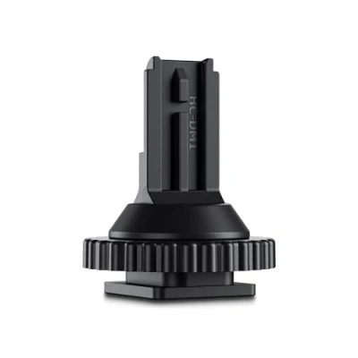 Imagen de JJC Adaptador de montaje tornillo zapata fría para micrófono DJI, en caliente, con rosca trípode 1/4 20
