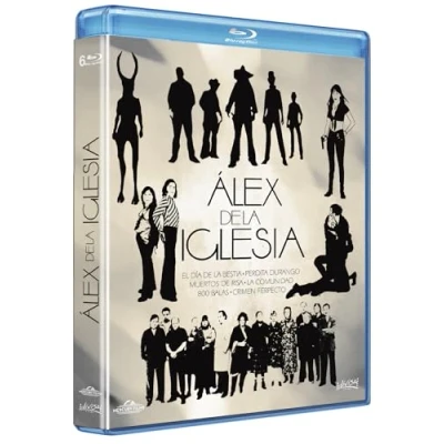Imagen de Alex de La Iglesia (1995 2004) (Blu ray) Pack 6 Peliculas: El Dia Bestia; Muertos Risa; Perdita Durango; Crimen Ferpecto; Comunidad; 800 Balas [Blu ray]