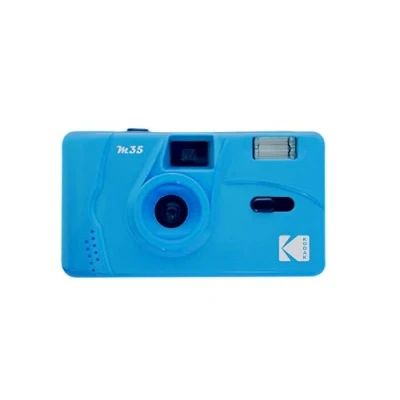 Imagen de Kodak M35 35mm Reutilizable película cámara Azul icónica Retro Lomo