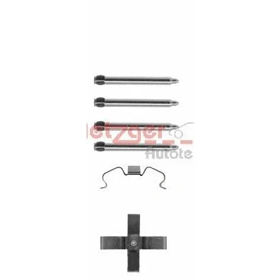 Imagen de METZGER 109 1266 Kit de accesorios, pastillas frenos OPEL: Vectra A CC, Calibra A, B Berlina, SAAB: 9 3 Hatchback