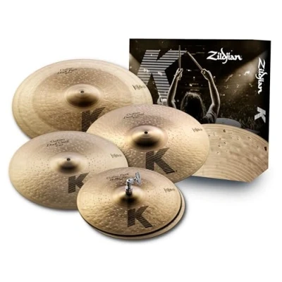 Imagen de Zildjian KCD900 K Custom Series Dark Cymbal Box Set 14&quot; Hi Hats, 16&quot;/18&quot; Crash, 20&quot; Ride, Oscuro