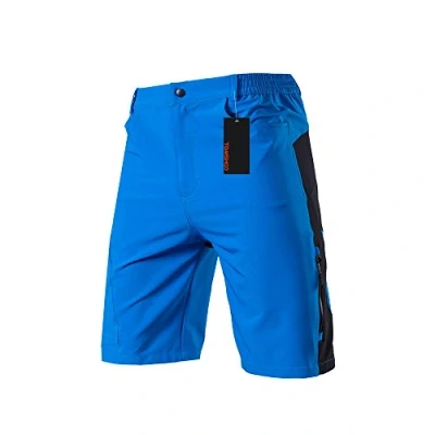 Imagen de TOMSHOO Pantalones Cortos de MTB para Hombres, Ciclismo Bicicletas, Transpirables Bicicletas Exteriores
