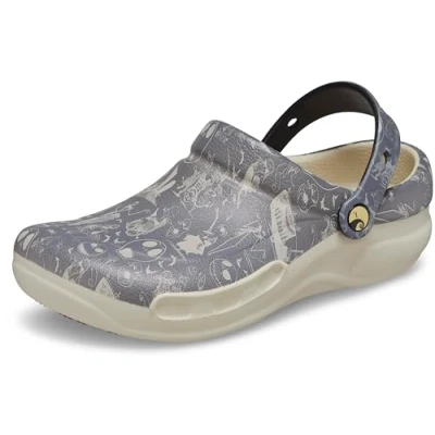 Imagen de Crocs Bistro Graphic Clog, Zuecos Unisex adulto, Nightmare Bfr Xmas White, 38/39 EU