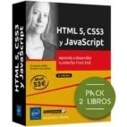 Imagen de HTML5 CSS3 Y JAVASCRIPT Pack 2 LIBROS APRENDE a DESARROLLAR: de libros: Aprenda desarrollar tu interfaz Front End (Pack Recursos Informáticos)