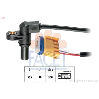 Imagen de FACET 9.0469 Sensor de revoluciones, caja automática CITROËN: Xsara Hatchback norauto, oscaro, mister auto