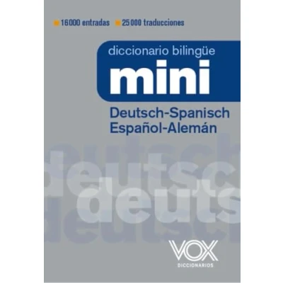 Imagen de Diccionario Mini Deutsch spanisch / Español aleman (5ª Ed.)