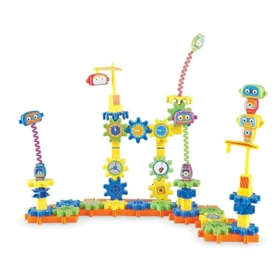 Imagen de Learning Resources Set de construcción la fábrica Robots Gears! Gears